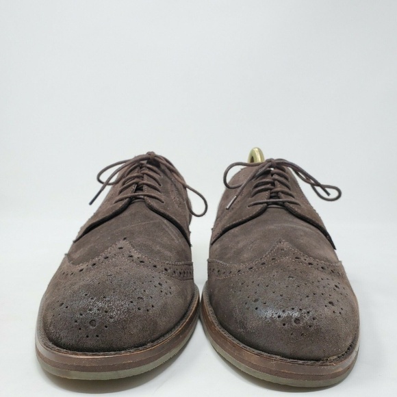 Tommy Bahama Oxford Dress Shoe Brown Suede Men\'s main image 7